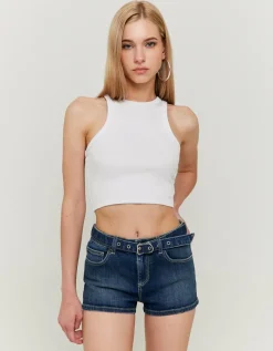 Short Taille Haute en Micro-Denim^Tally Weijl Best