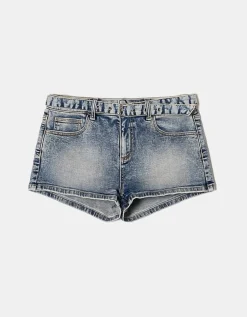 Short Taille Haute en Micro-Denim^Tally Weijl Outlet
