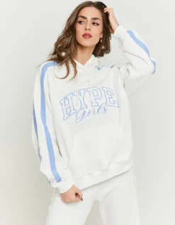 Sweat à Capuche à Rayures Bleues^Tally Weijl Sale