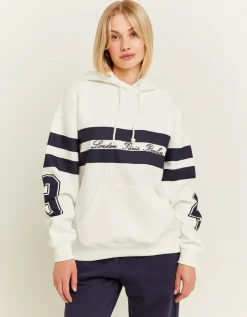 Sweat à Capuche Oversize Style Universitaire^Tally Weijl Outlet