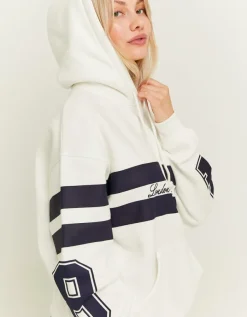Sweat à Capuche Oversize Style Universitaire^Tally Weijl Outlet
