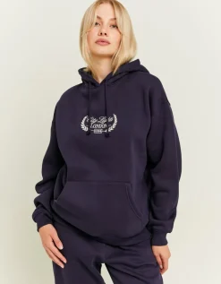 Sweat à Capuche Oversize Style Universitaire^Tally Weijl Outlet