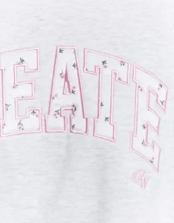 Sweat à Capuche avec Patchs Brodés^Tally Weijl Online