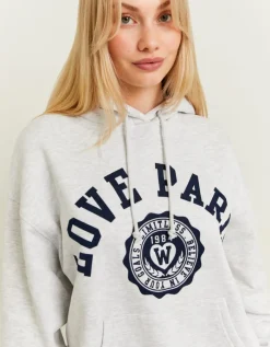 Sweat à Capuche Oversize Style Universitaire^Tally Weijl Hot