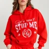 Sweat à Capuche Oversize Imprimé^Tally Weijl Discount