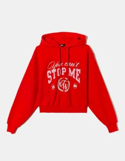 Sweat à Capuche Oversize Imprimé^Tally Weijl Discount