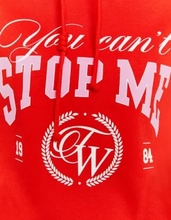 Sweat à Capuche Oversize Imprimé^Tally Weijl Discount