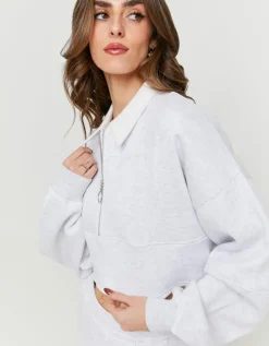 Sweat Clair Col Polo^Tally Weijl Discount