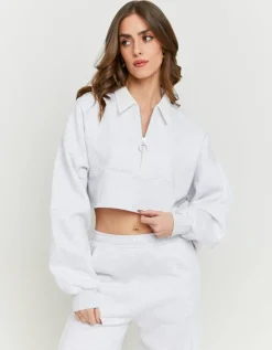 Sweat Clair Col Polo^Tally Weijl Discount