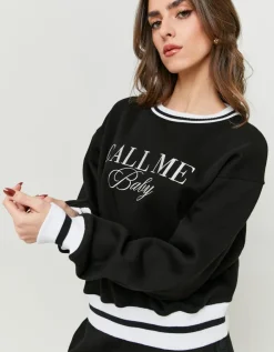 Sweat Imprimé à Bandes Blanches^Tally Weijl New