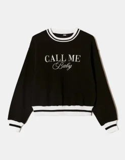 Sweat Imprimé à Bandes Blanches^Tally Weijl New