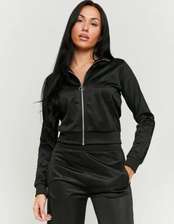 Sweat Zippé avec Bandes en Strass^Tally Weijl New