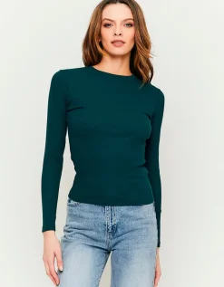 T shirt Basique Manches Longues^Tally Weijl Discount