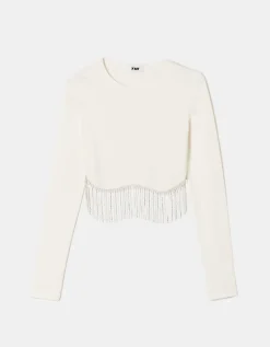 Top à manches longues avec strass^Tally Weijl Best