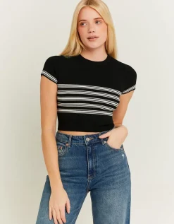 Top ajusté rayé en maille^Tally Weijl Discount