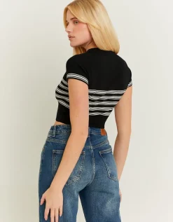 Top ajusté rayé en maille^Tally Weijl Discount