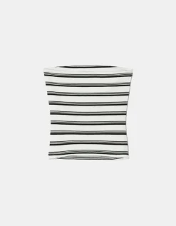 Top Bandeau Basique Rayé^Tally Weijl Fashion