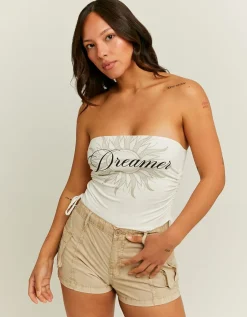 Top Bandeau Noir Imprimé^Tally Weijl Hot