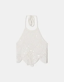 Top Dos Nu à Sequins^Tally Weijl Sale