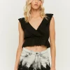 Top court brodé^Tally Weijl Fashion