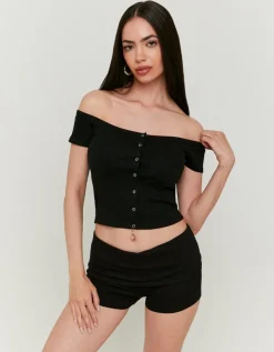 Top Epaules Nues, Dos Boutonné^Tally Weijl Hot
