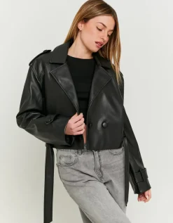 Trench Court en Similicuir^Tally Weijl Fashion
