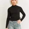 T-Shirt Basique avec Laçage Froncé Latéral^Tally Weijl Online