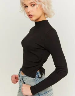 T-Shirt Basique avec Laçage Froncé Latéral^Tally Weijl Online