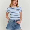 T-Shirt Basique Rayé^Tally Weijl Discount
