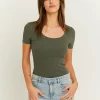 T-Shirt Basique Coupe Droite^Tally Weijl Hot