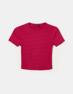 T-shirt basique Court^Tally Weijl Discount