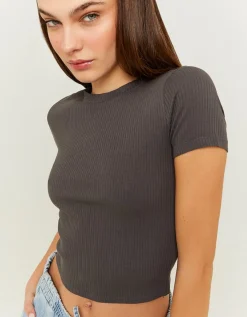 T-shirt basique court^Tally Weijl Fashion