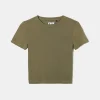 T-shirt basique côtelé^Tally Weijl Hot