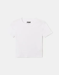 T-shirt basique côtelé^Tally Weijl Fashion