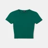 T-shirt basique côtelé^Tally Weijl Discount