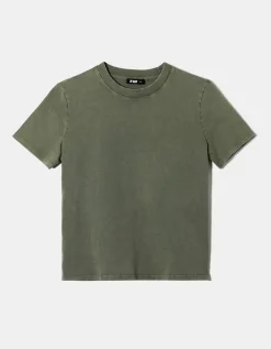 T-shirt basique effet délavé acide gris^Tally Weijl Outlet