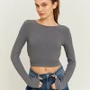 T-shirt basique avec découpes latérales^Tally Weijl Clearance