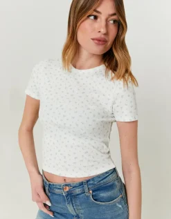 T-Shirt Basique Imprimé Floral^Tally Weijl Sale