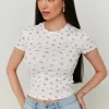 T-Shirt Basique Imprimé Floral^Tally Weijl Best