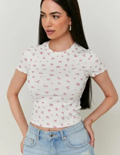 T-Shirt Basique Imprimé Floral^Tally Weijl Best