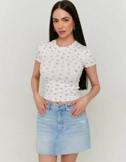 T-Shirt Basique Imprimé Floral^Tally Weijl Best