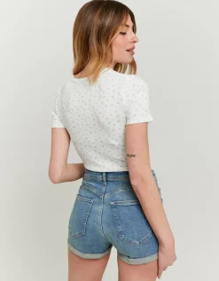 T-Shirt Basique Imprimé Floral^Tally Weijl Sale