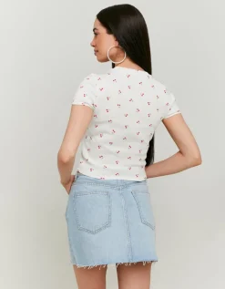 T-Shirt Basique Imprimé Floral^Tally Weijl Sale