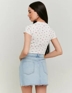 T-Shirt Basique Imprimé Floral^Tally Weijl Best