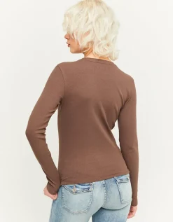 T-shirt basique manches longues^Tally Weijl Hot