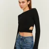 T-shirt basique avec découpes latérales^Tally Weijl Sale