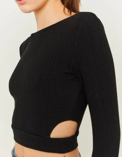 T-shirt basique avec découpes latérales^Tally Weijl Sale