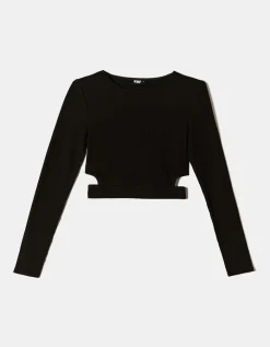 T-shirt basique avec découpes latérales^Tally Weijl Sale