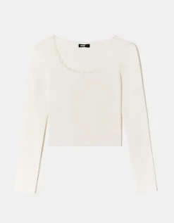 T-Shirt avec Détail Dentelle^Tally Weijl Clearance