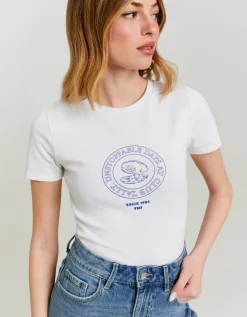 T-Shirt avec Imprimé^Tally Weijl Sale